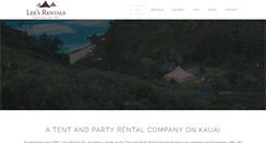 Desktop Screenshot of leesrentalskauai.com